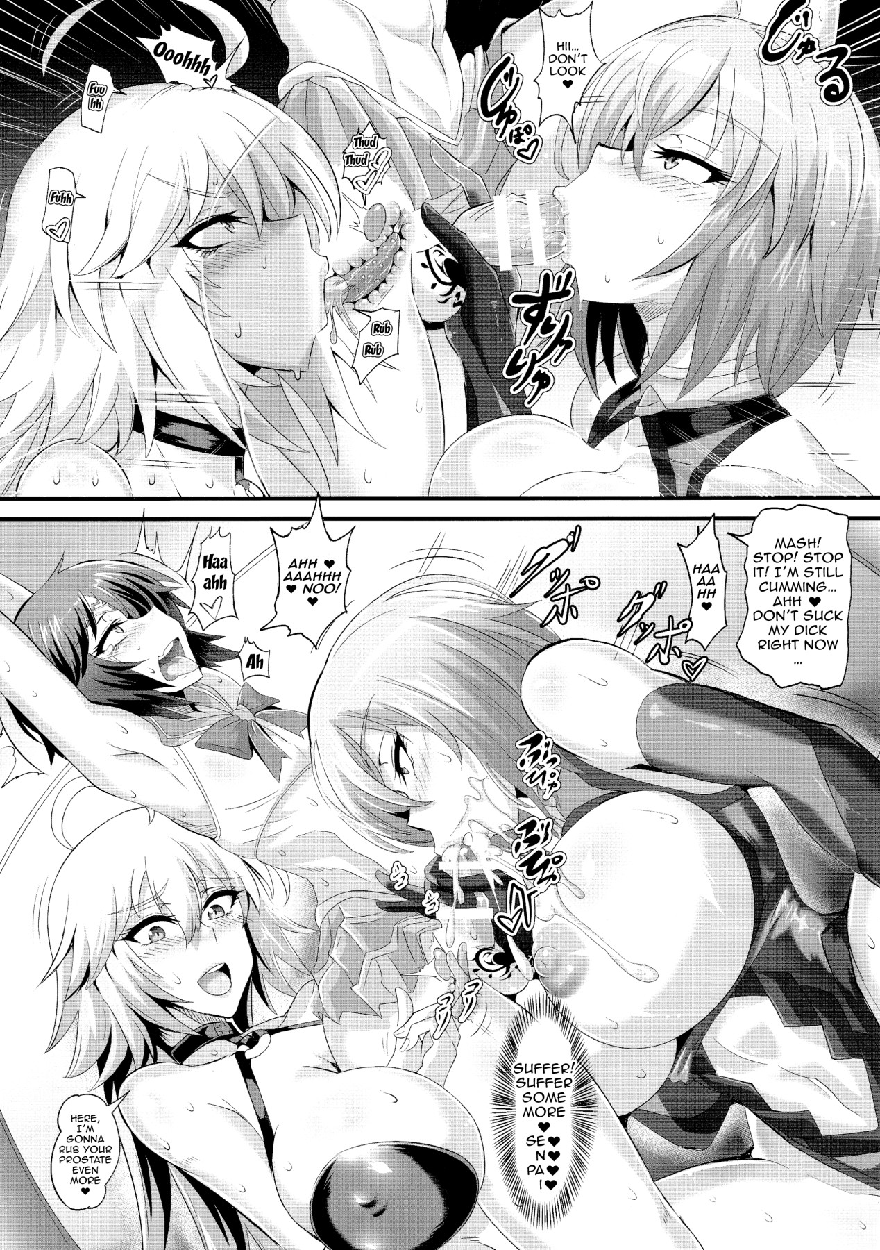 Hentai Manga Comic-LEWD FGO!! Vol. 02 Swimsuit Jeanne Edition-Read-16